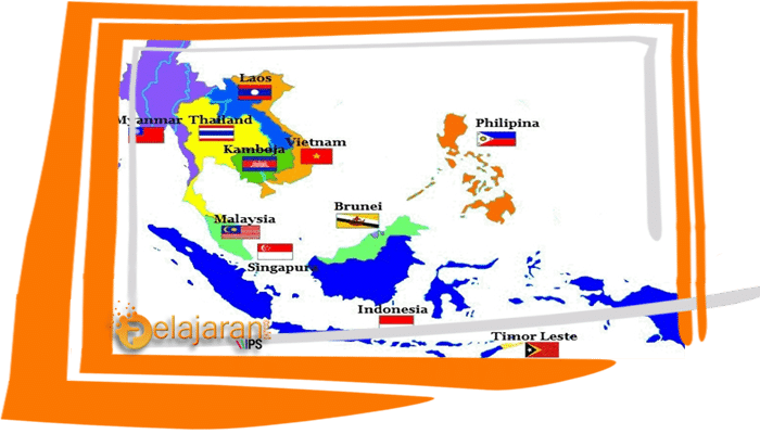 11 Negara Asia Tenggara Asean Letak Geografis Posisi Dan Batas Wilayahnya Ilmu Pengetahuan Sosial Ips